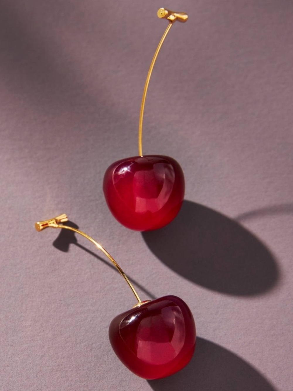 Cherry 🍒 Drop Earrings